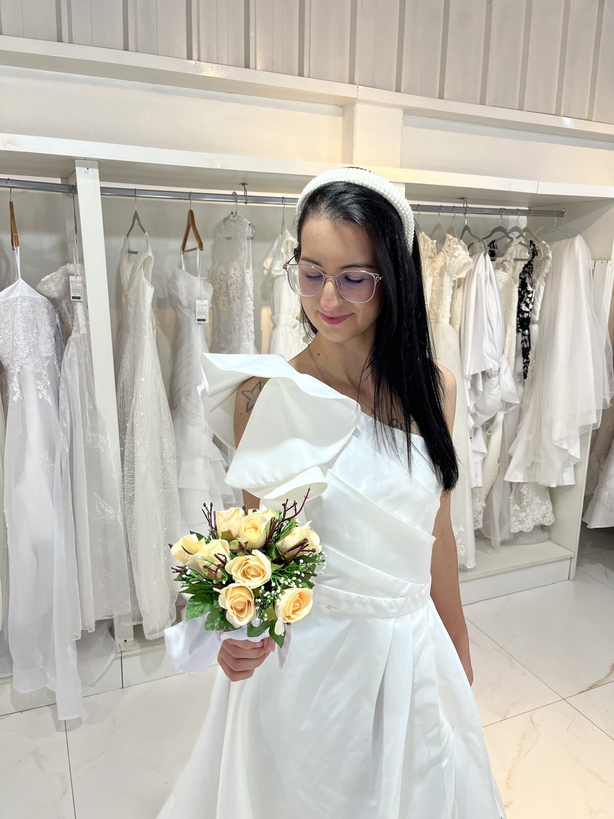 Detalhe de vestido Doce Flor Boutique